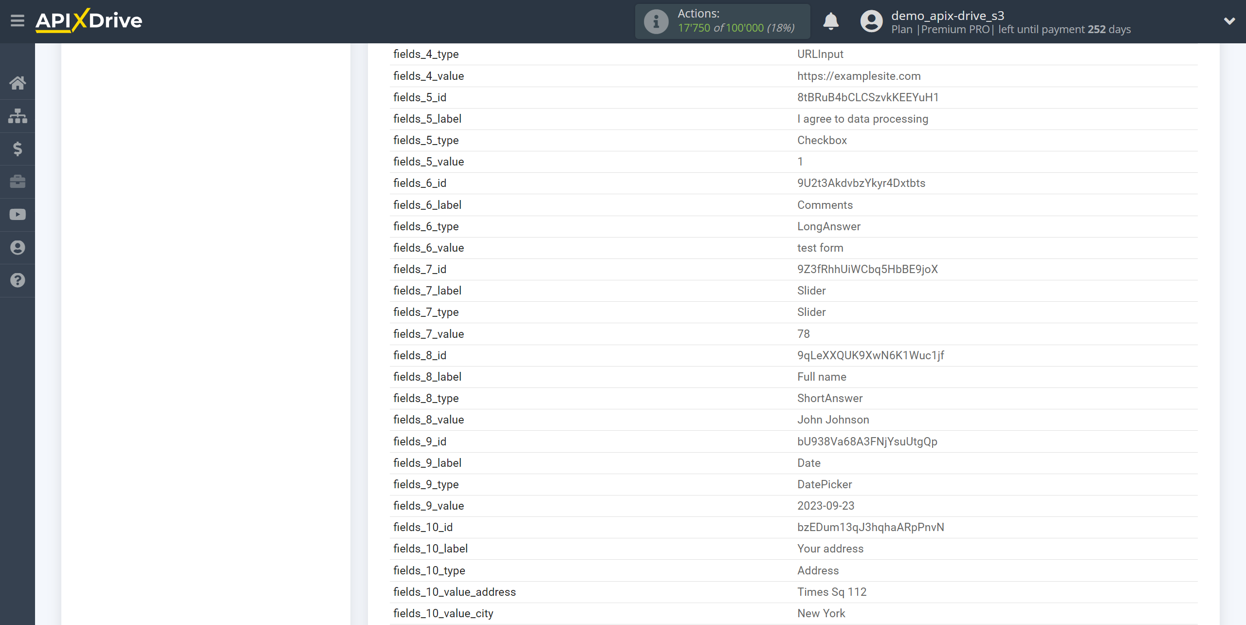 How to Connect Fillout as Data Source | Test data How to Connect Fillout as Data Source | Test data