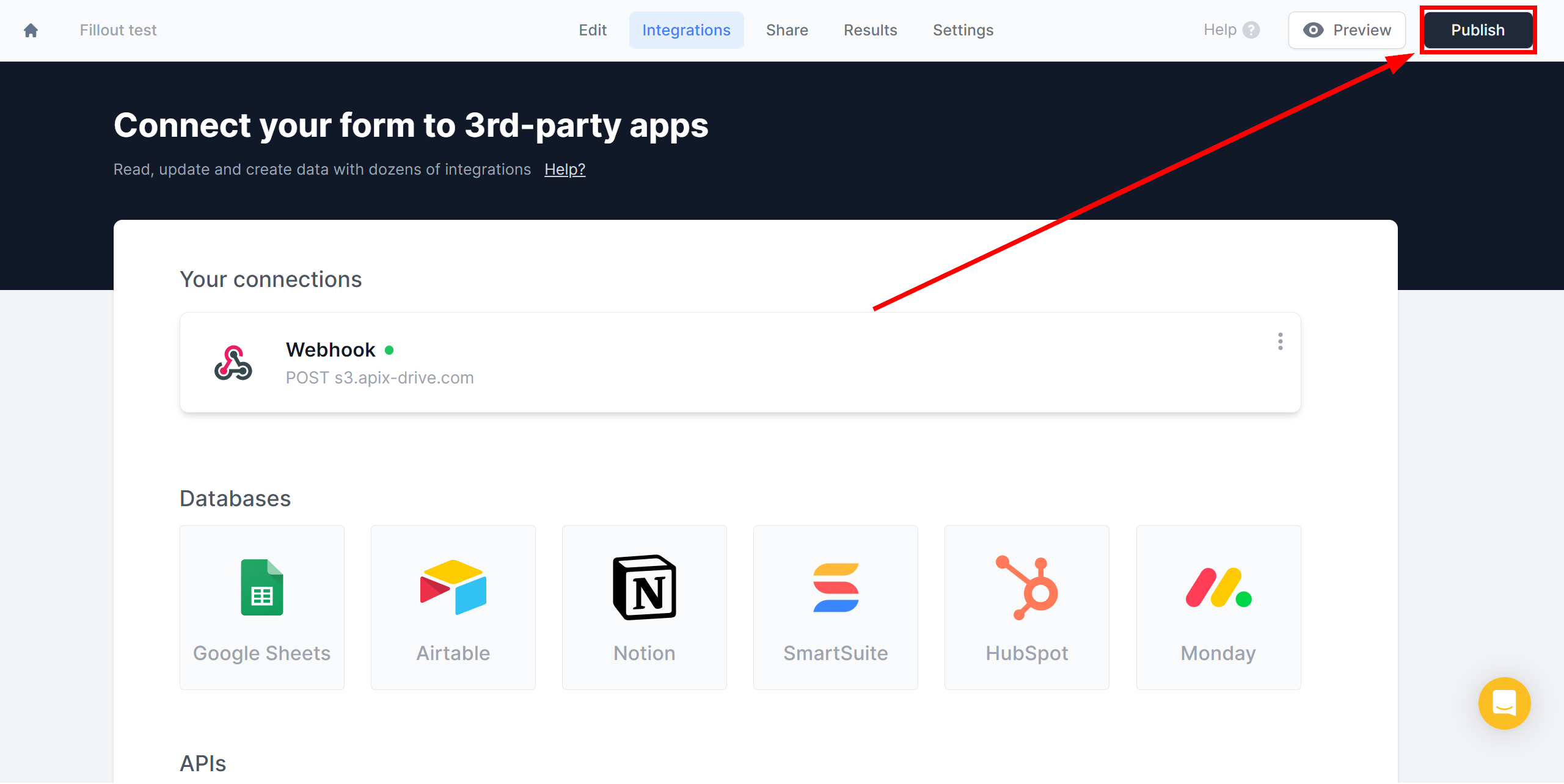 How to Connect Fillout as Data Source | Webhook Setup How to Connect Fillout as Data Source | Webhook Setup