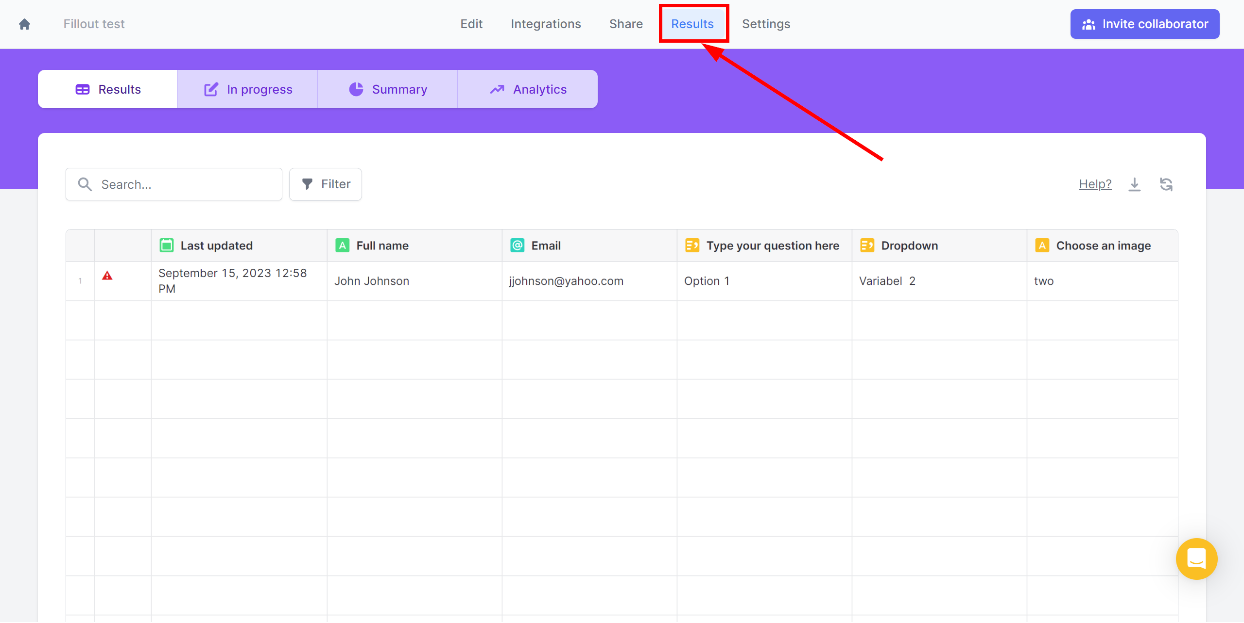 How to Connect Fillout as Data Source | Generating test data from a form How to Connect Fillout as Data Source | Generating test data from a form