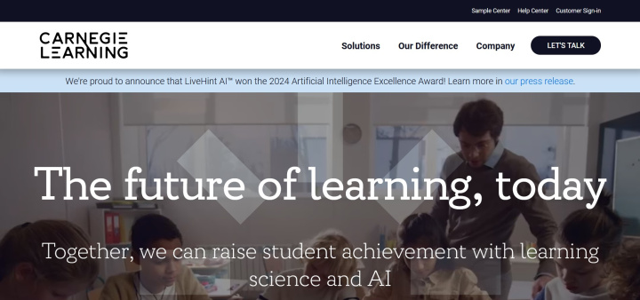 Best AI Tools for Education | Carnegie Learning<br>