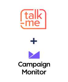 Einbindung von Talk-me und Campaign Monitor
