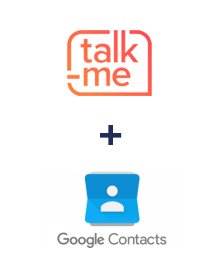 Einbindung von Talk-me und Google Contacts