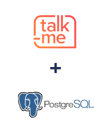 Einbindung von Talk-me und PostgreSQL
