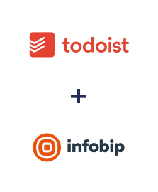 Einbindung von Todoist und Infobip Einbindung von Todoist und Infobip