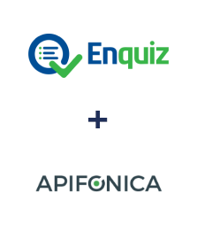 Integration of Enquiz and Apifonica Integration of Enquiz and Apifonica