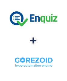 Integration of Enquiz and Corezoid