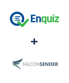 Integration of Enquiz and FalconSender