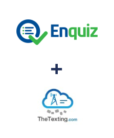 Integration of Enquiz and TheTexting