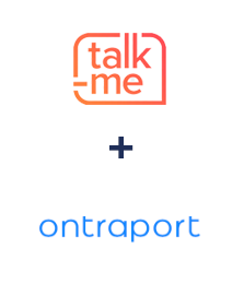 Integration of Talk-me and Ontraport
