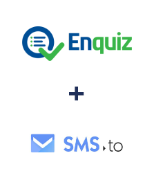 Integración de Enquiz y SMS.to