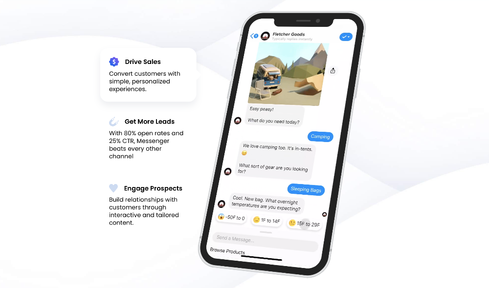 Manychat – конструктор чат-ботов для Facebook Messenger Manychat – конструктор чат-ботов для Facebook Messenger