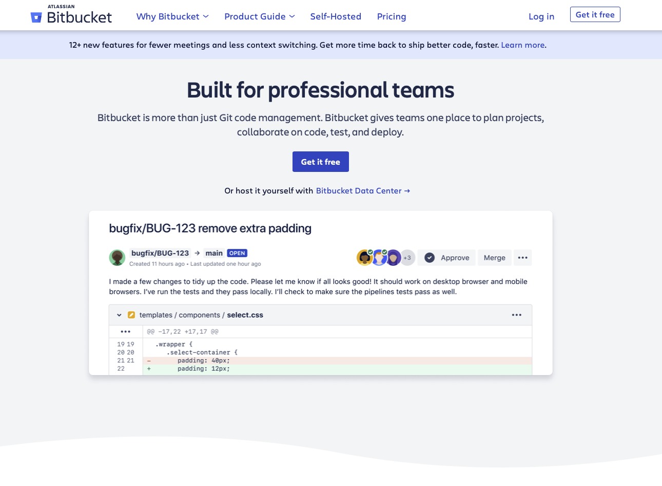 Bitbucket – это популярный онлайн-сервис для хостинга и совместной разработки проектов Bitbucket – это популярный онлайн-сервис для хостинга и совместной разработки проектов
