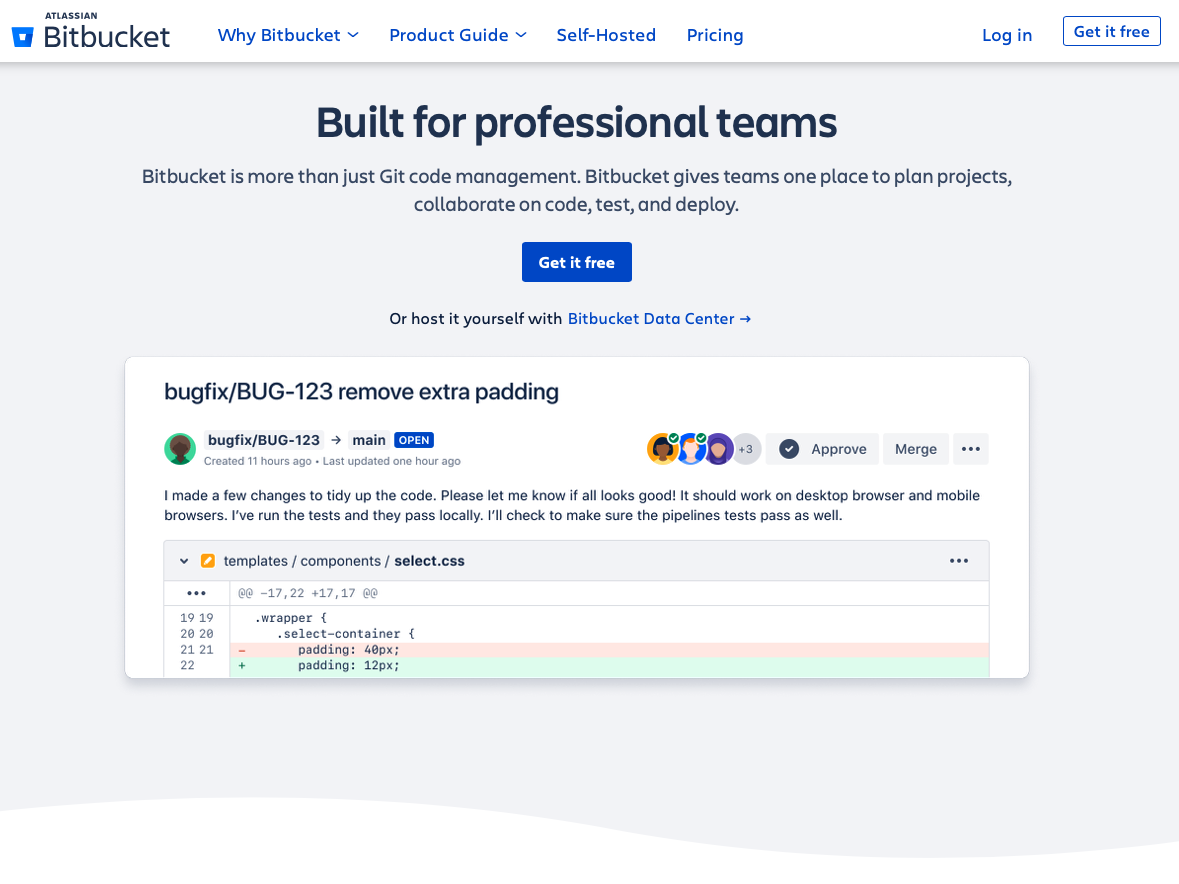 Программные продукты компании Atlassian | Bitbucket