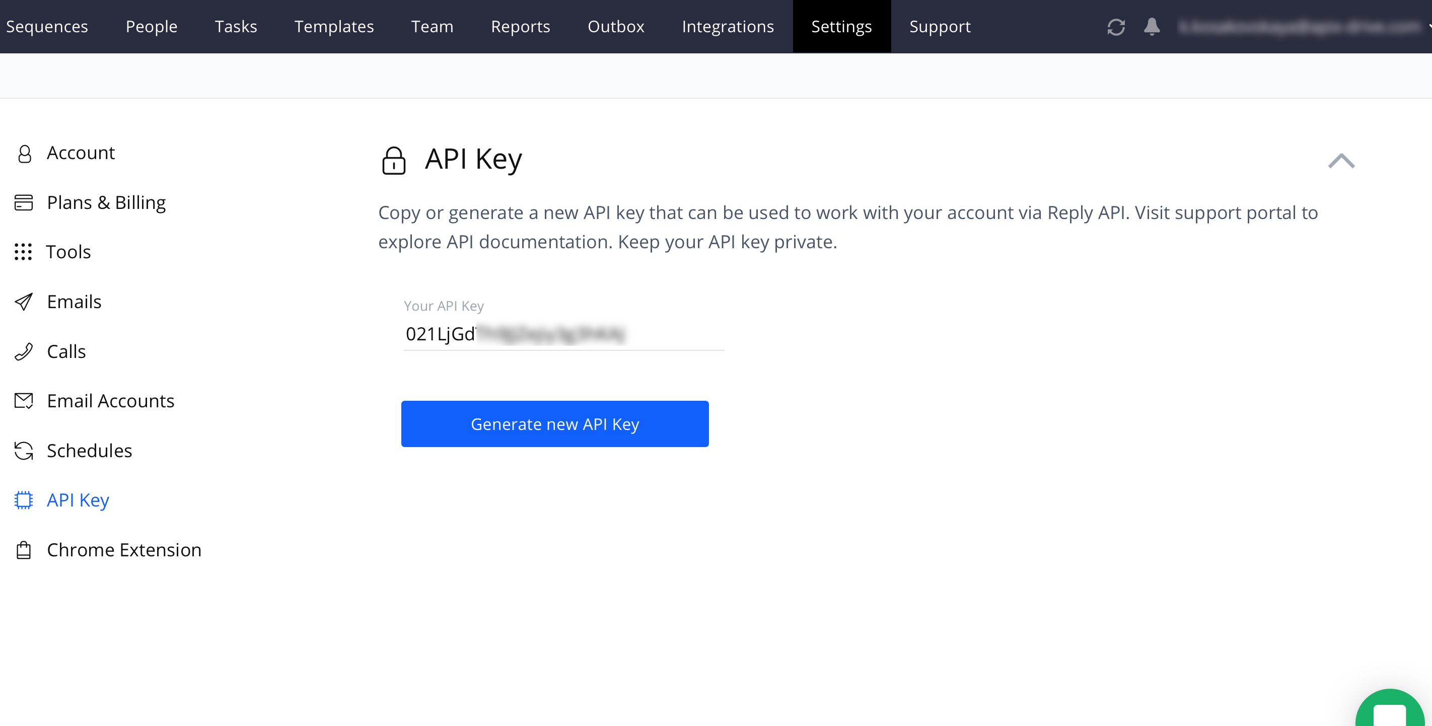 Настройка Приема данных в Reply.io | Переход к настройке API Настройка Приема данных в Reply.io | Переход к настройке API