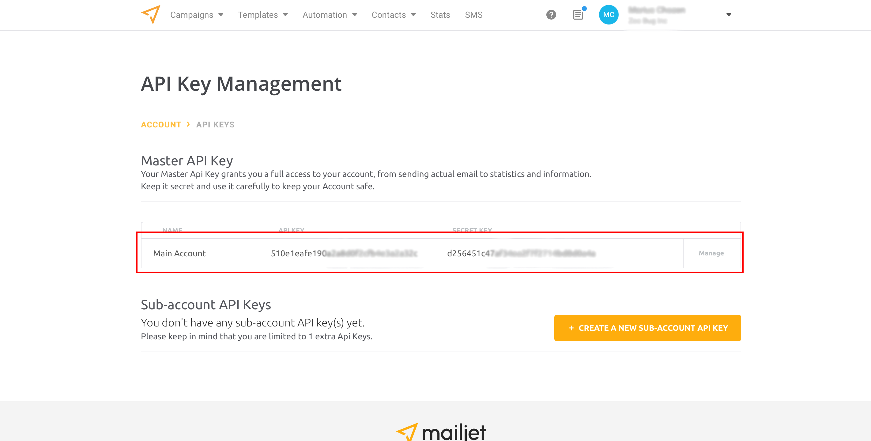 Настройка Приема данных в Mailjet | Переход к настройке API Настройка Приема данных в Mailjet | Переход к настройке API