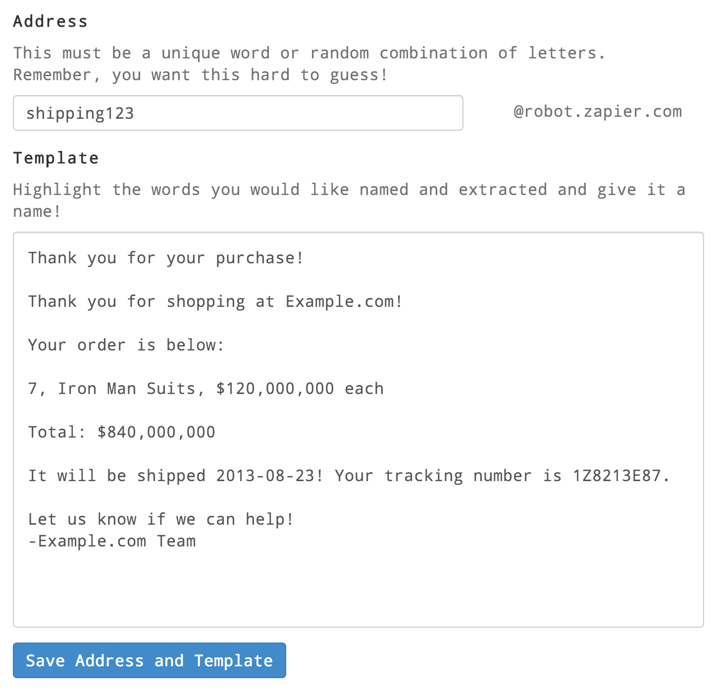 Анализатор электронной почты Email Parser by Zapier Анализатор электронной почты Email Parser by Zapier