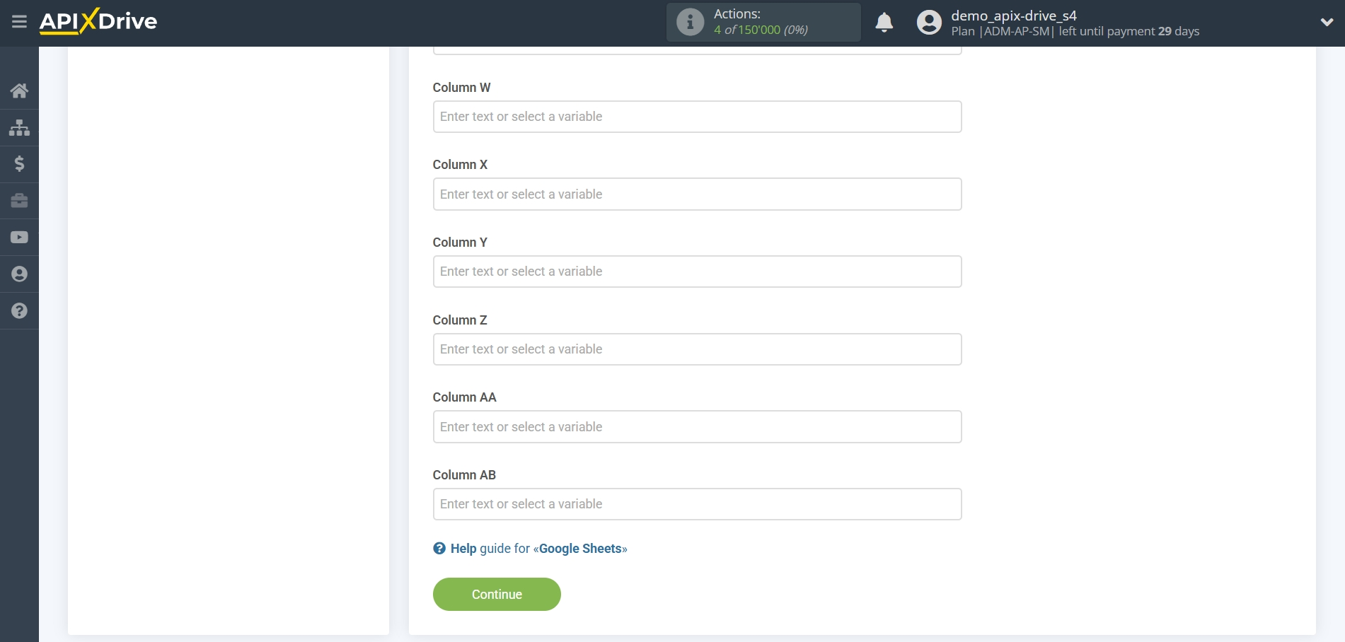 Setting Search to Verification Email Apollo.io in Google Sheets | Assigning fields Setting Search to Verification Email Apollo.io in Google Sheets | Assigning fields
