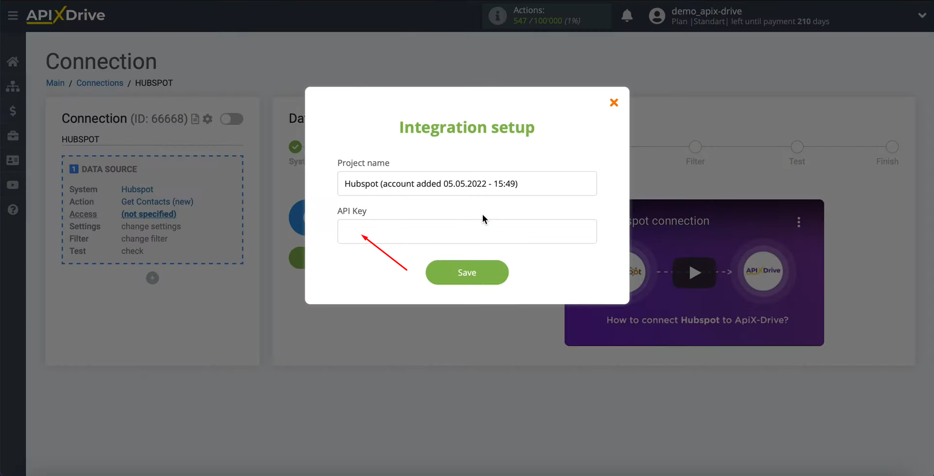 Stepbystep Instructions for Setting up the Integration of the HubSpot Platform and the Notion