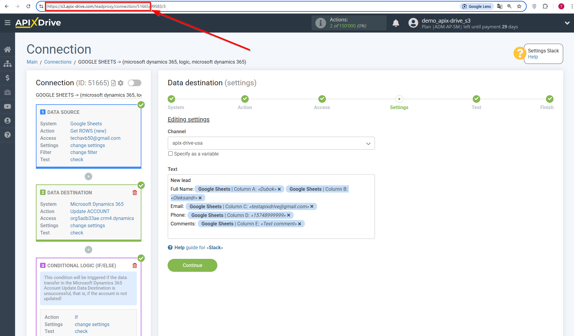 How to setup Microsoft Dynamics 365 Update Аccount / Create Аccount | Contact link How to setup Microsoft Dynamics 365 Update Аccount / Create Аccount | Contact link