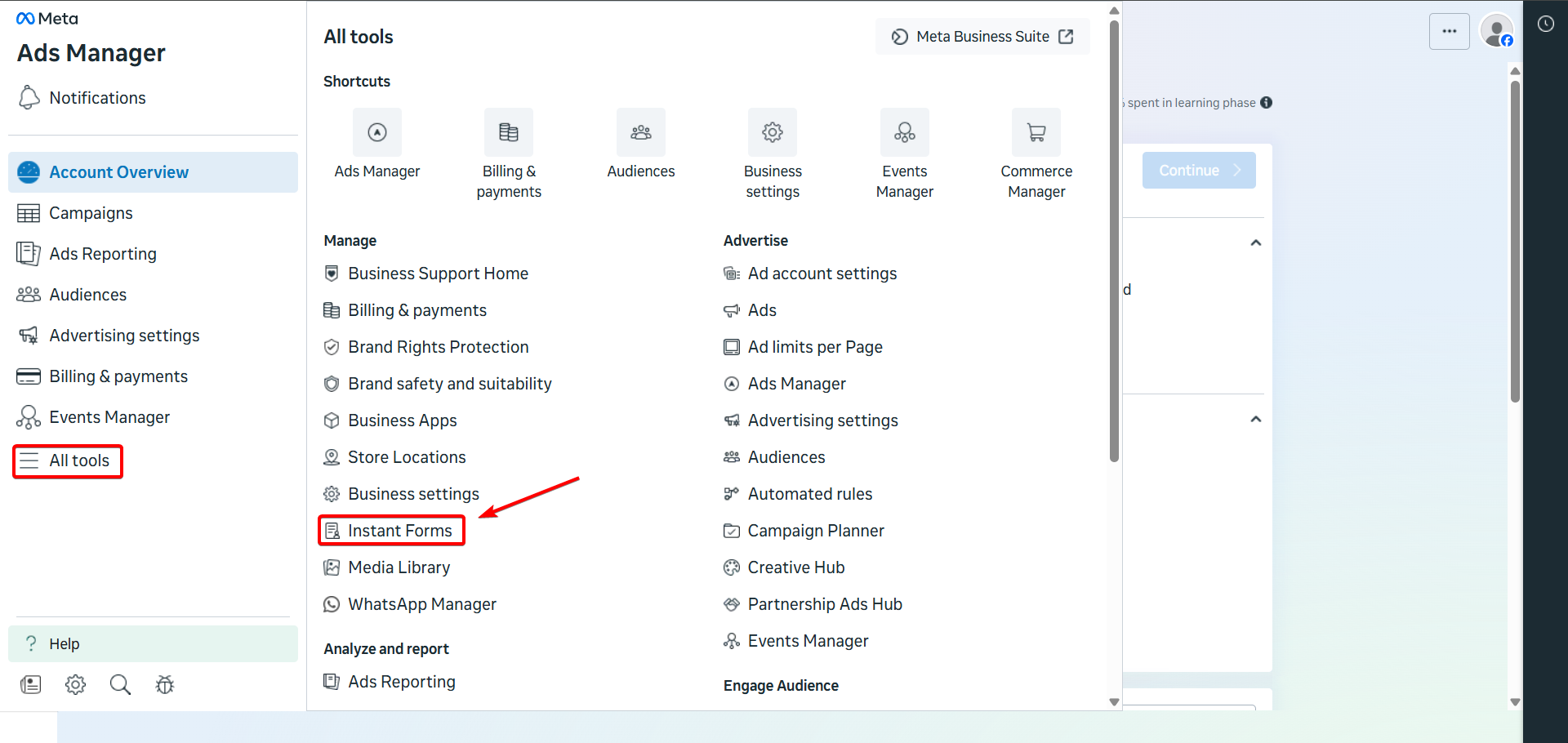 How to Connect Facebook as Data Source |&nbsp;Instant Forms