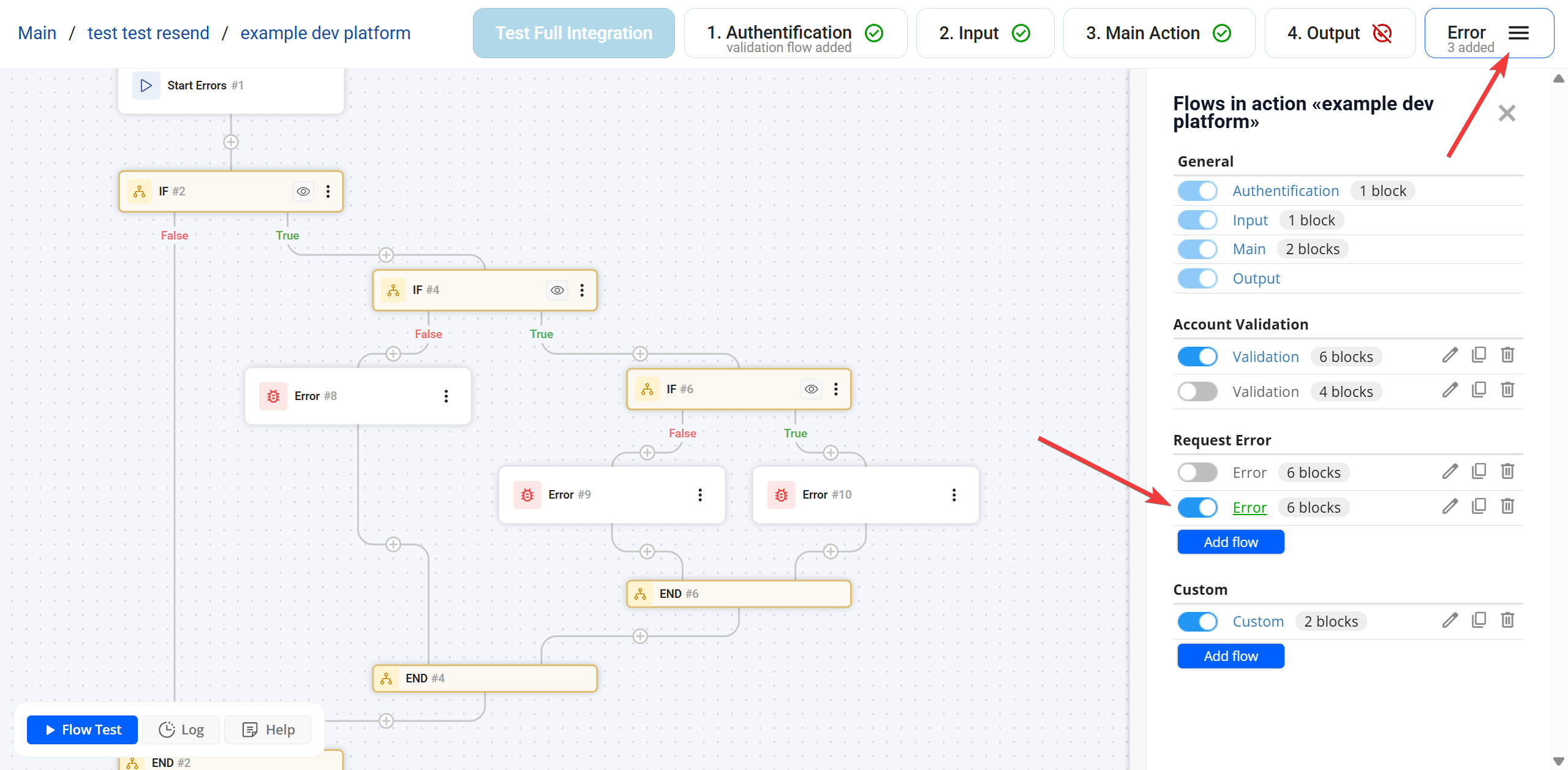 HTTP Request |&nbsp;Request Error