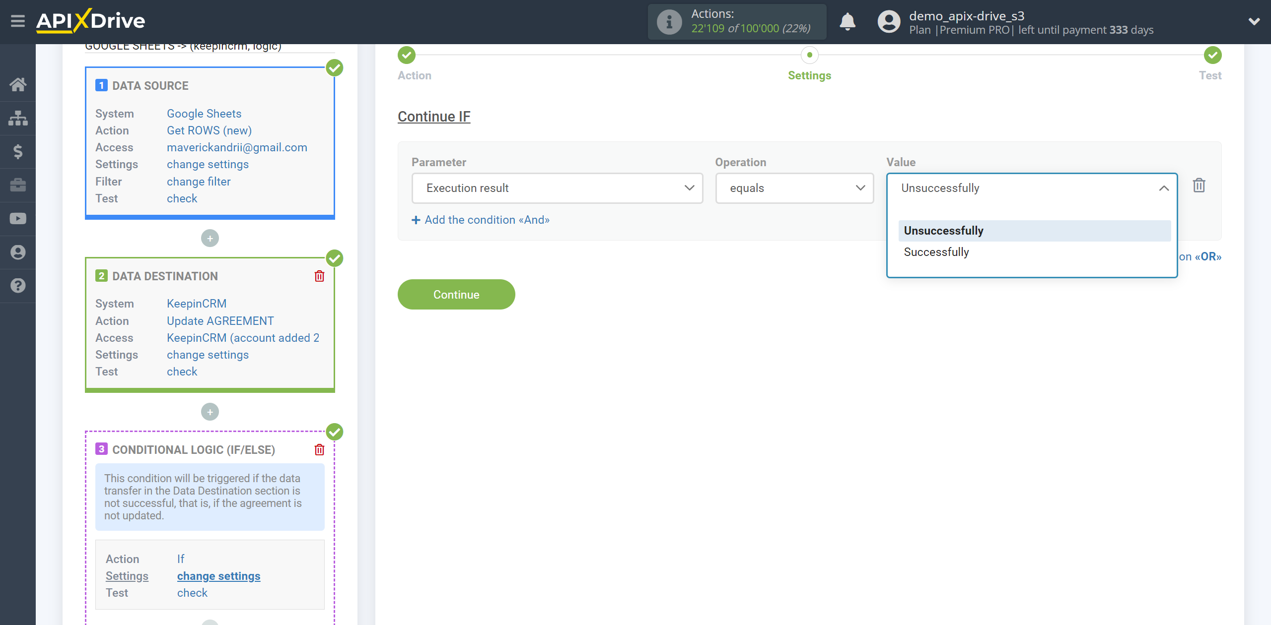 How to setup KeepinCRM Update Agreement / Create Agreement | Assigning Fields