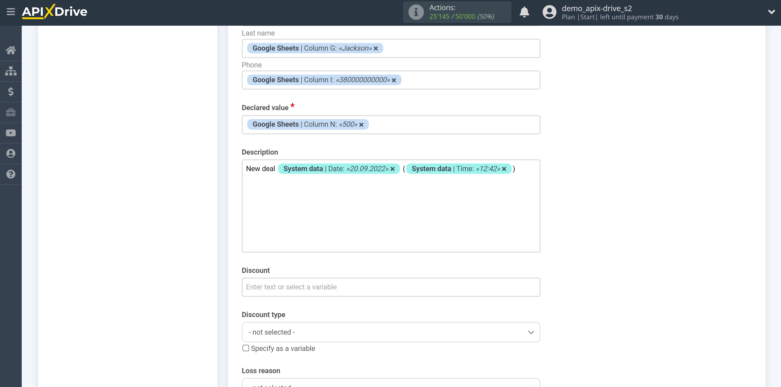 How to Connect AgileCRM as Data Destination | Assigning Fields