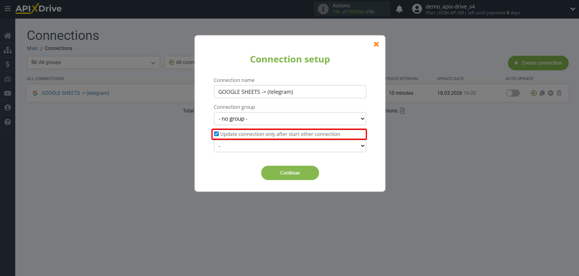 How to Connect Telegram as Data Destination | Update Priority