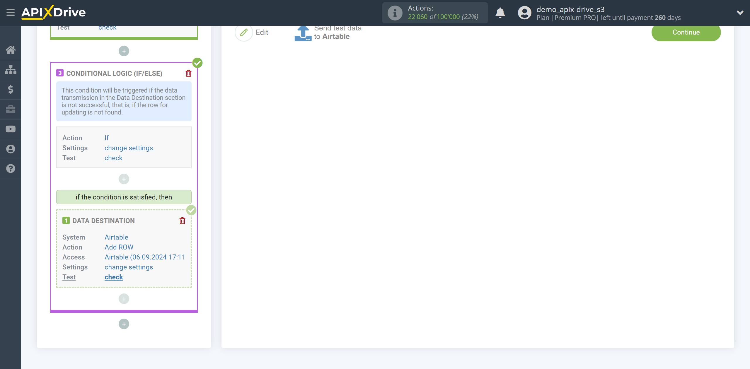 How to setup AirTable Update Row / Add Row | Test data