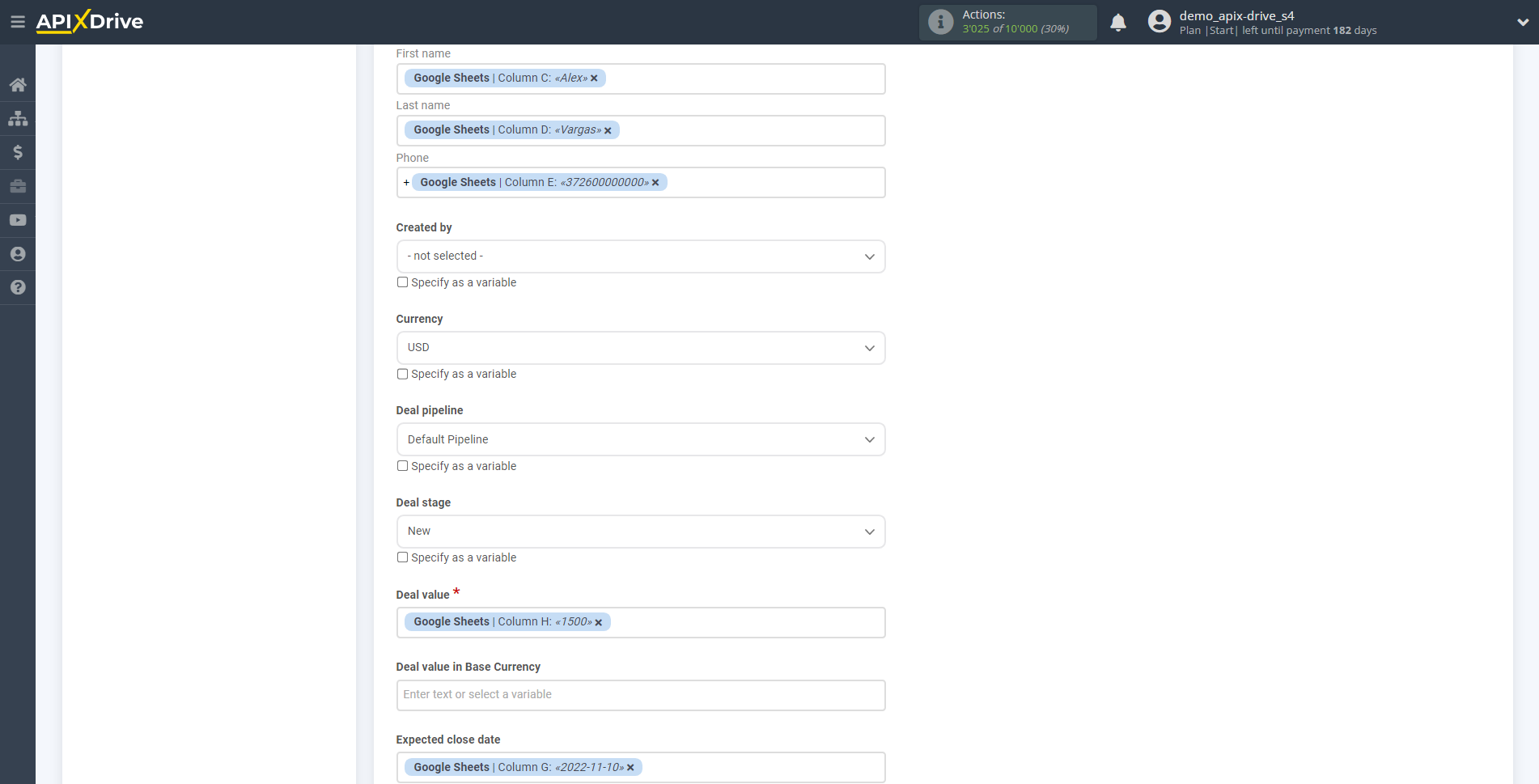 How to Connect Freshworks as Data Destination | Assigning Fields