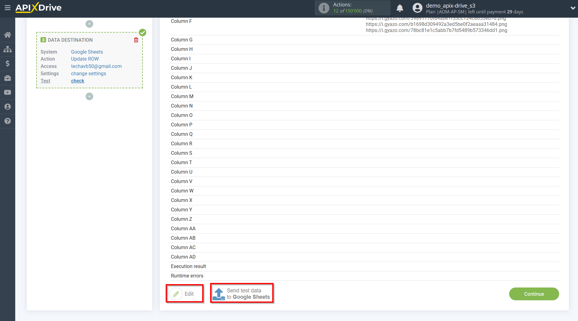 Setting up Gyazo IMAGES Search in Google Sheets | Test data Setting up Gyazo IMAGES Search in Google Sheets | Test data