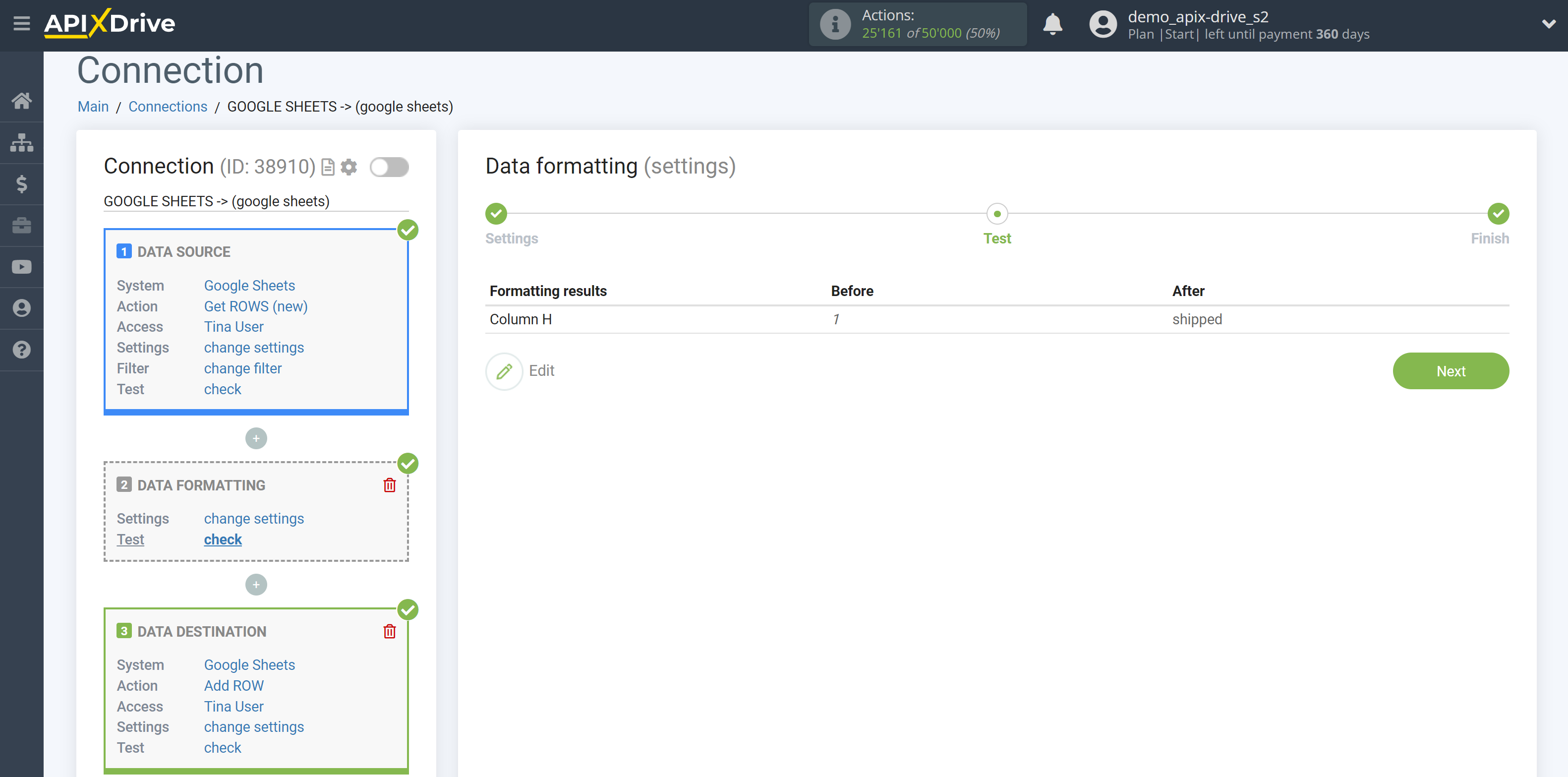 How to setup Data Formatting | Selecting the function&nbsp;Find and replace in range (numbers)