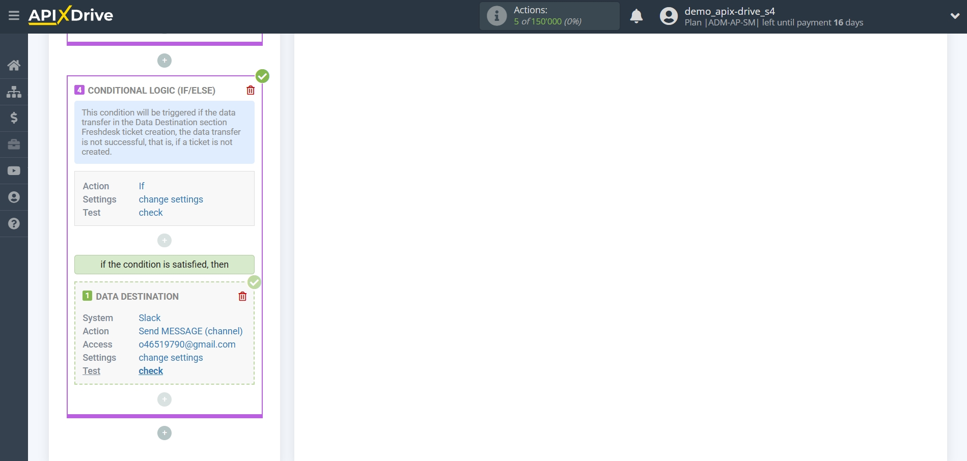 How to setup Freshdesk Update Ticket / Create Ticket | Test data