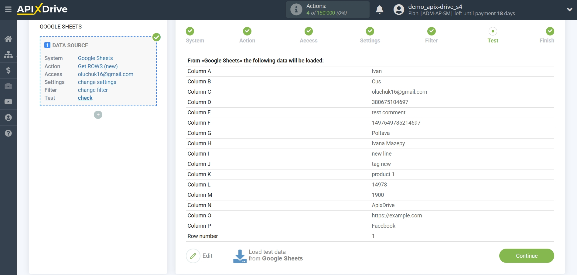 How to setup Freshdesk Update Ticket / Create Ticket | Test data