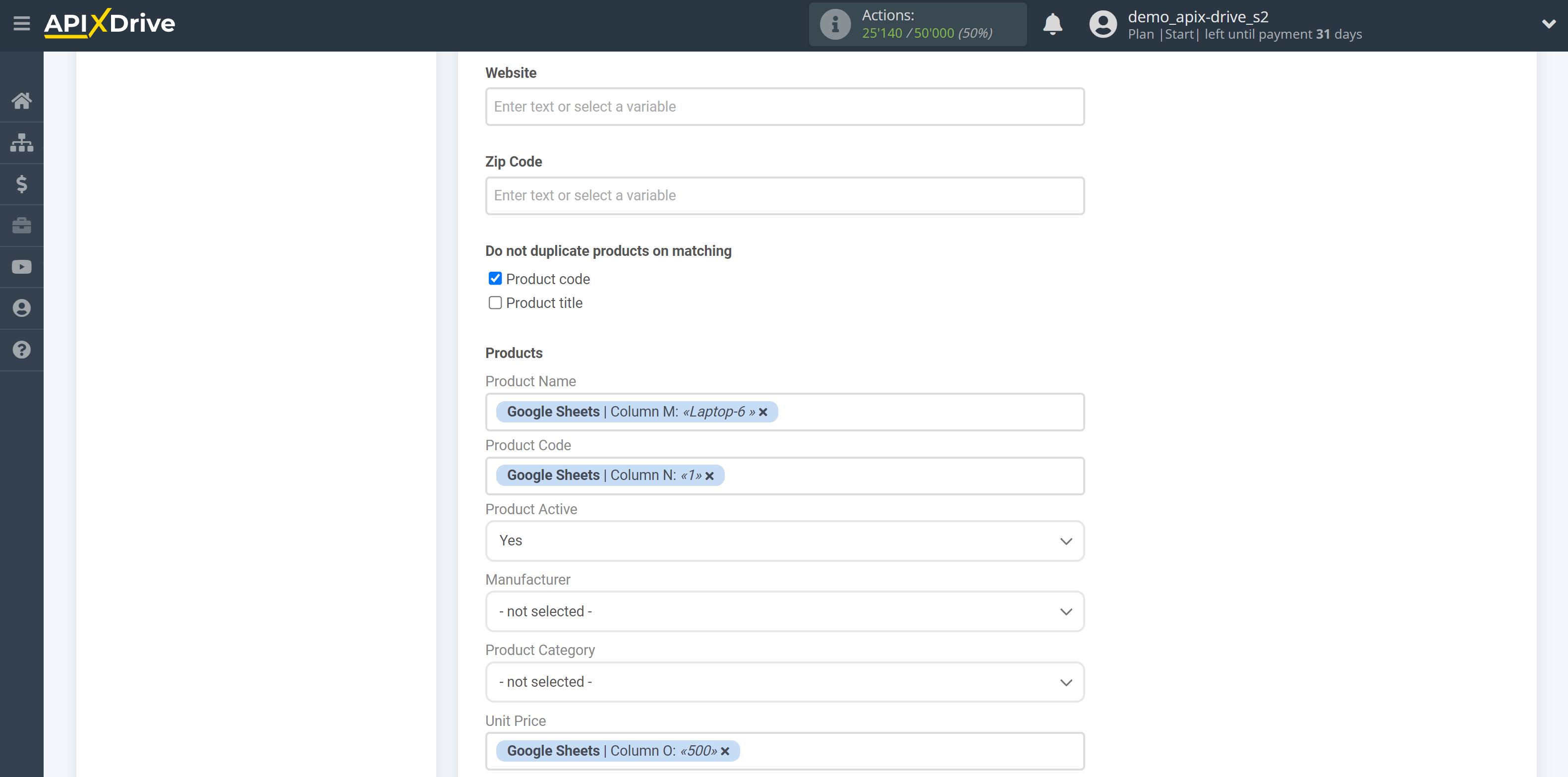 How to Connect Zoho CRM as Data Destination | Assigning Fields 