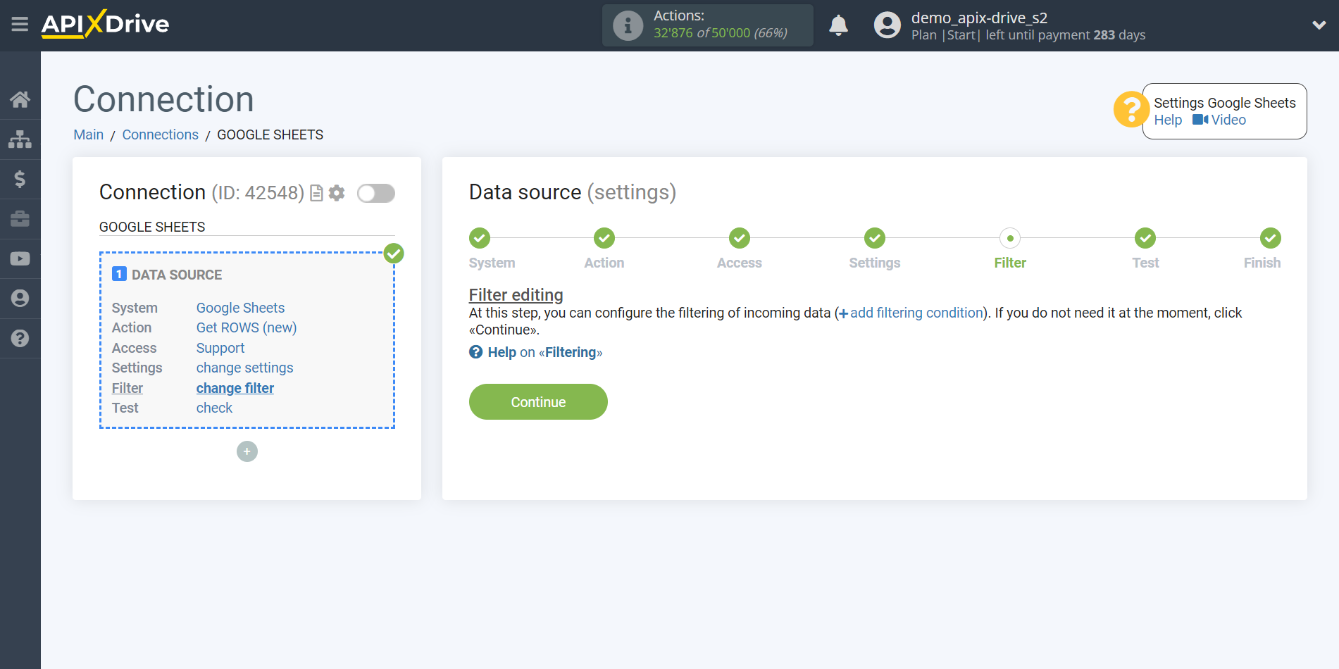 Setting up generate content with OpenAI (ChatGPT) | Data filter