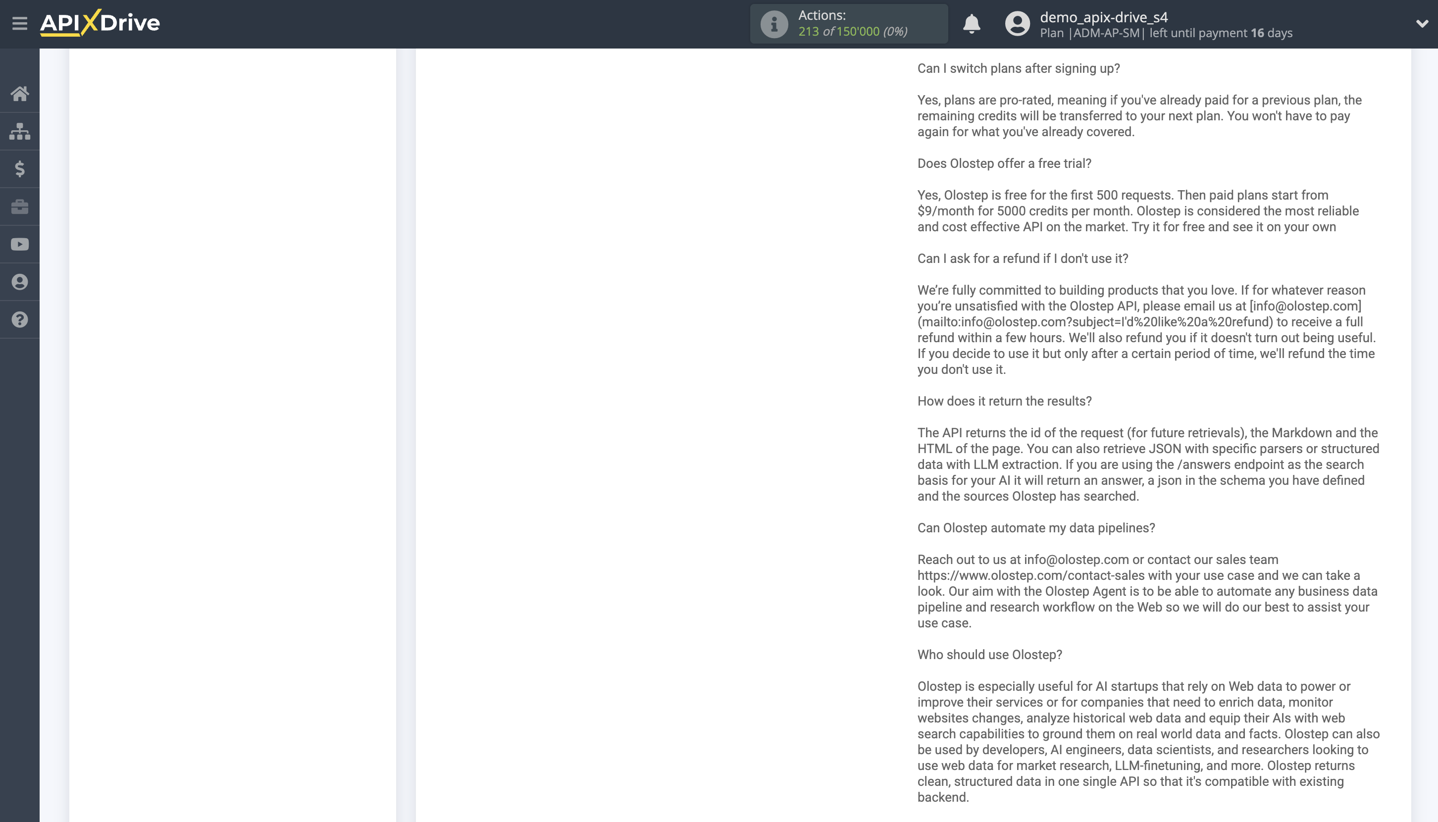 Setting up an Olostep Item Search in Google Sheets | Test data Setting up an Olostep Item Search in Google Sheets | Test data