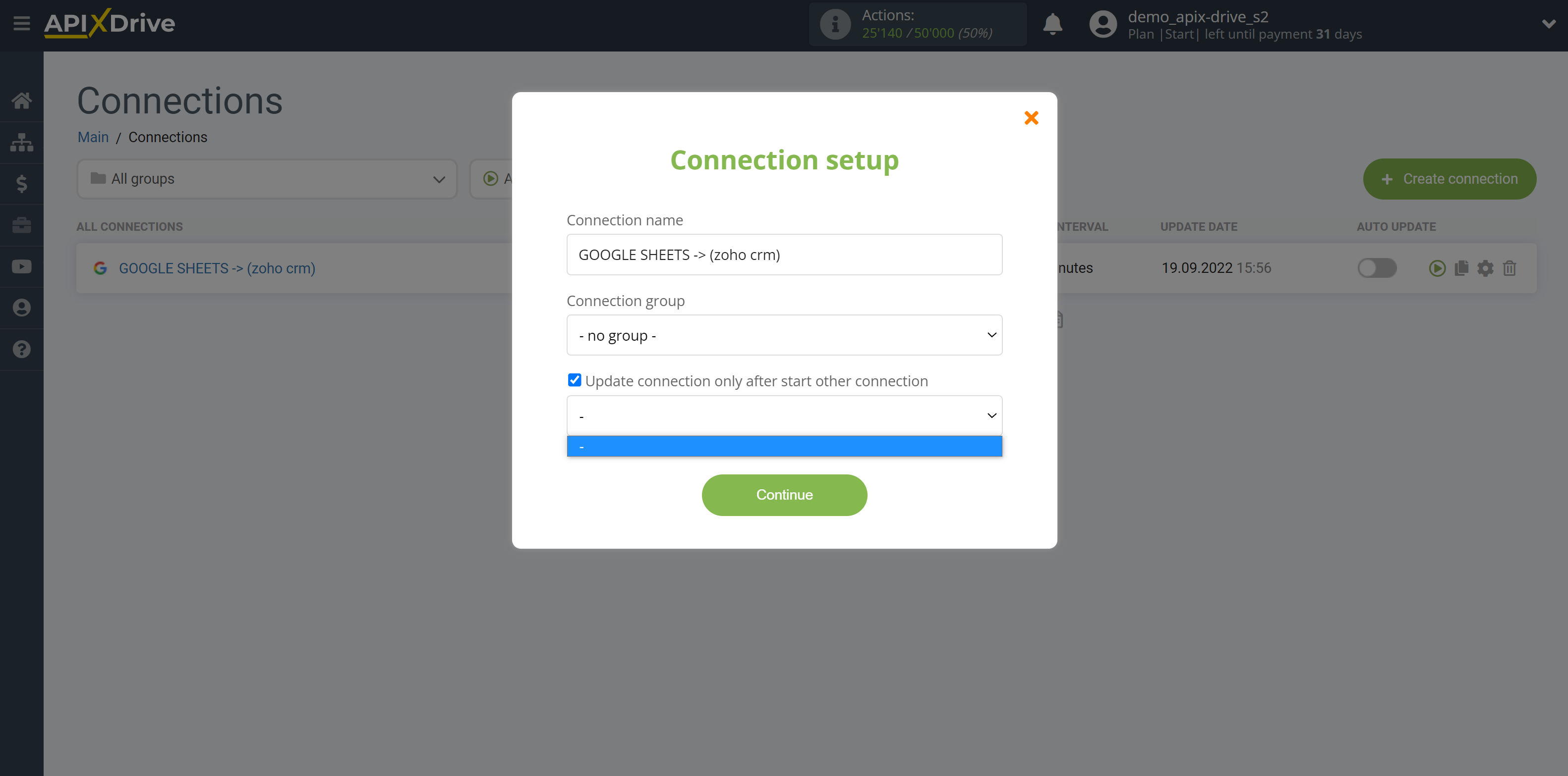 How to Connect Zoho CRM as Data Destination | Update Priority