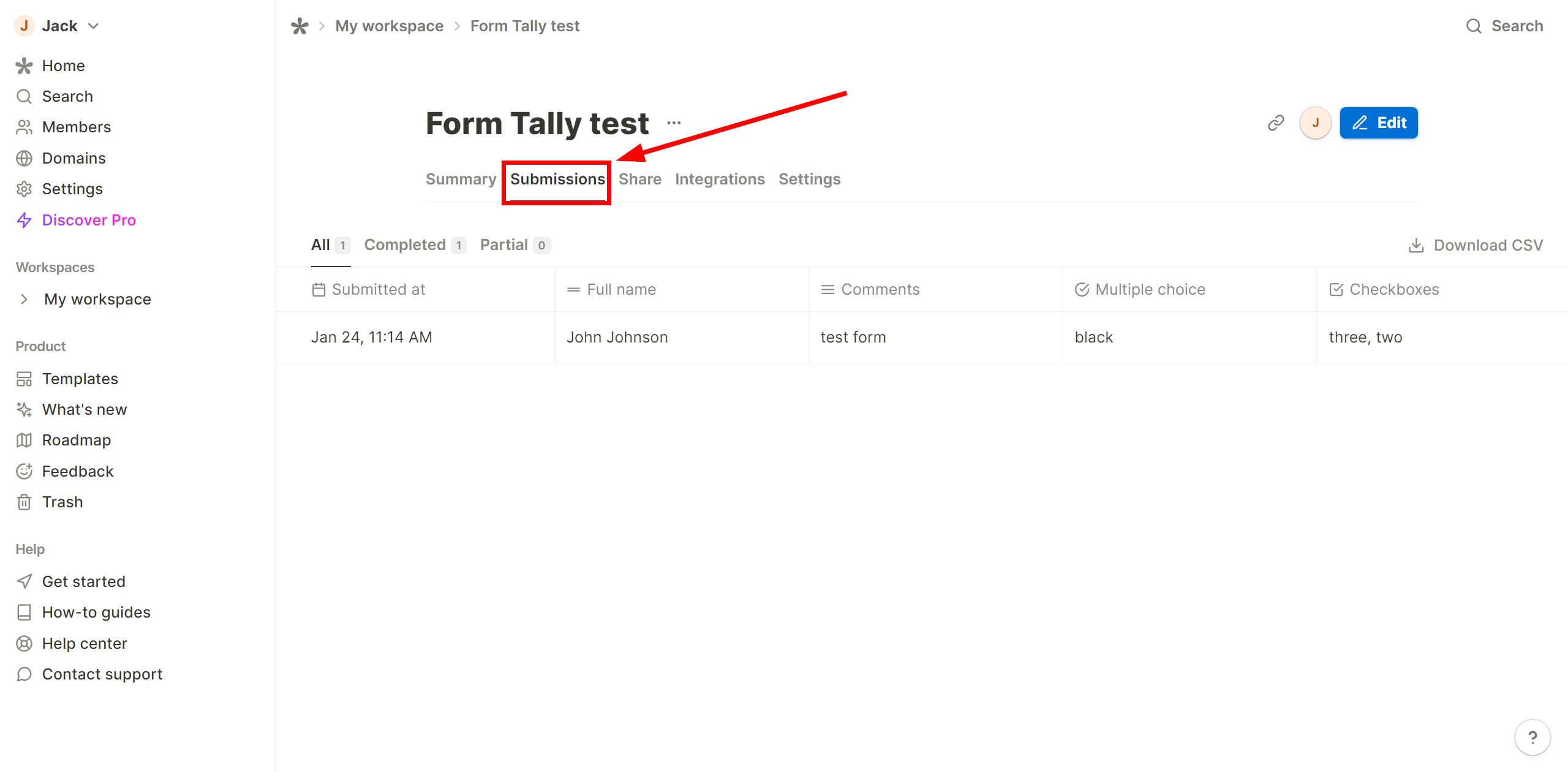 How to Connect Tally as Data Source | Generating test data from a form