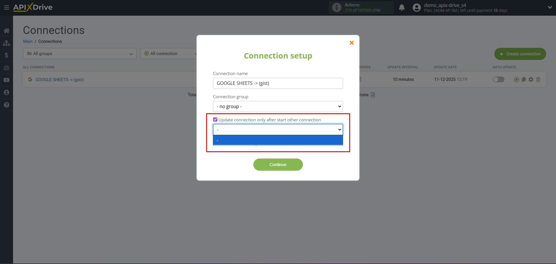 How to Connect Gist as Data Destination | Update priority How to Connect Gist as Data Destination | Update priority