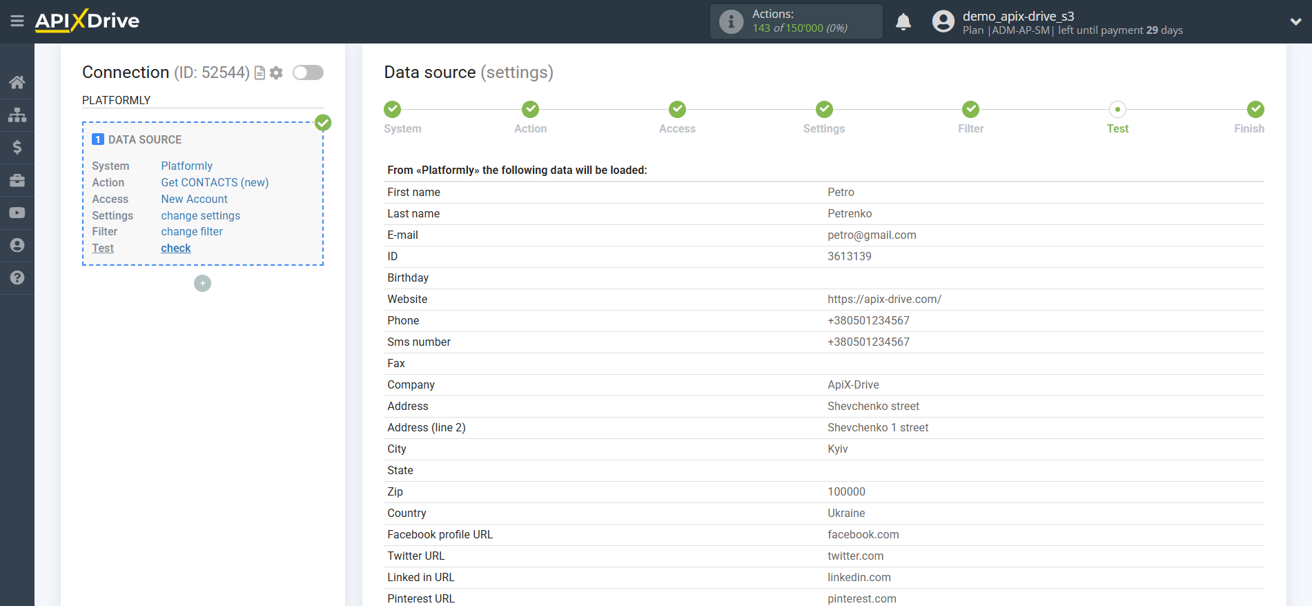 How to Connect Platformly as Data Source | Test Data How to Connect Platformly as Data Source | Test Data