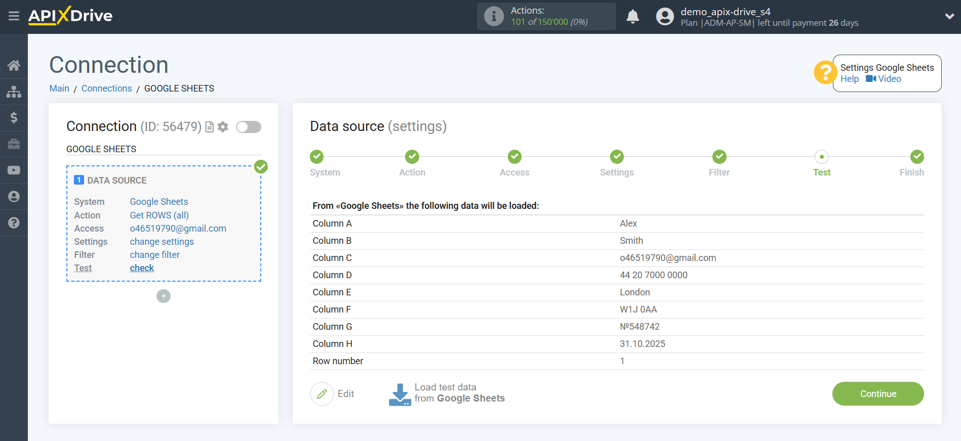 Setting up an Rows Item Search in Google Sheets | Test data Setting up an Rows Item Search in Google Sheets | Test data