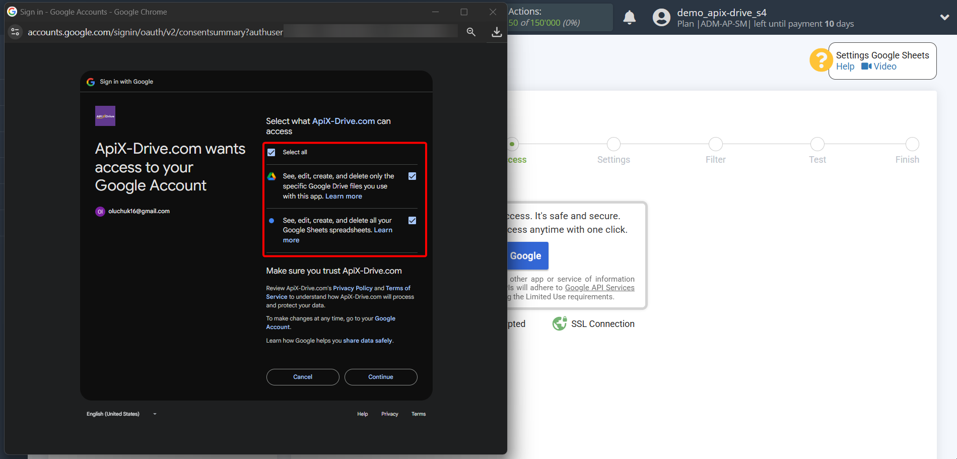 Setting up Anthropic in Google Sheets | Connecting account