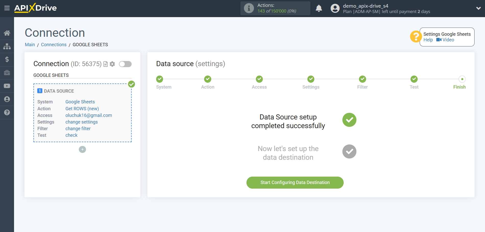 How to Connect Creatio as Data Destination | Go to setup the Data Destination How to Connect Creatio as Data Destination | Go to setup the Data Destination