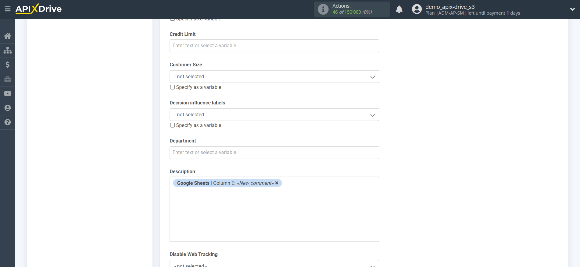 How to setup Microsoft Dynamics 365 Update Contact / Create Contact | Assigning Fields How to setup Microsoft Dynamics 365 Update Contact / Create Contact | Assigning Fields