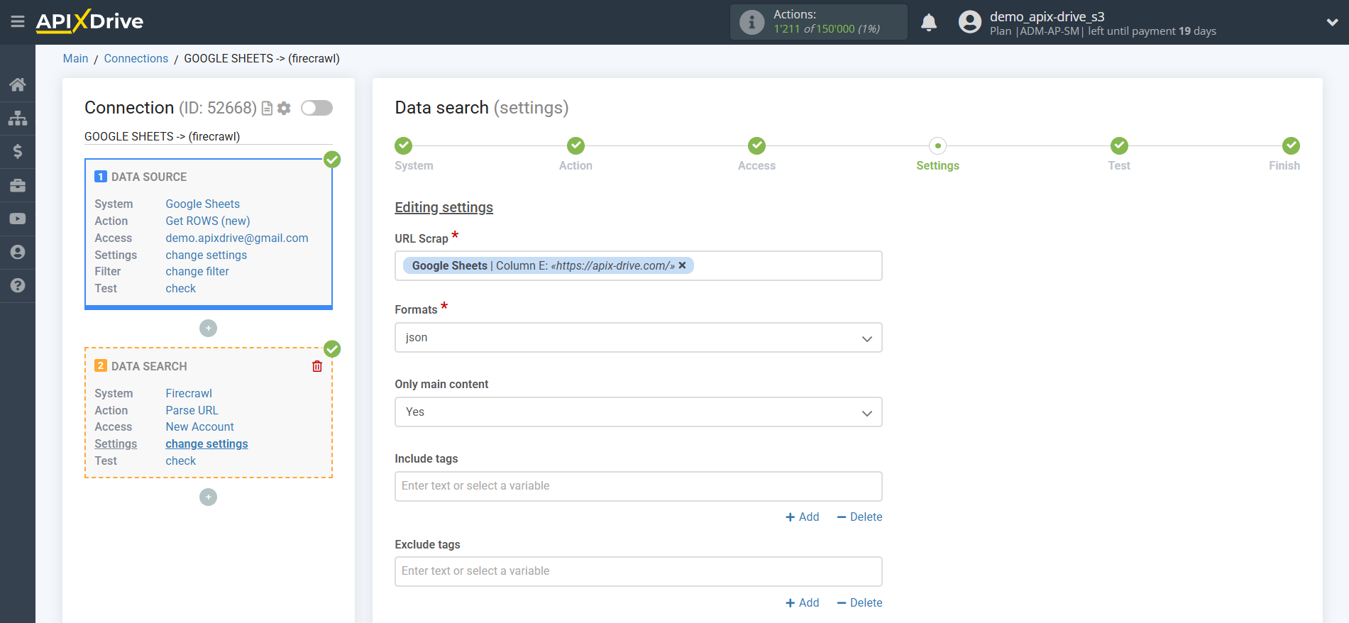 How to Connect Firecrawl as Data Search | Assigning fields How to Connect Firecrawl as Data Search | Assigning fields