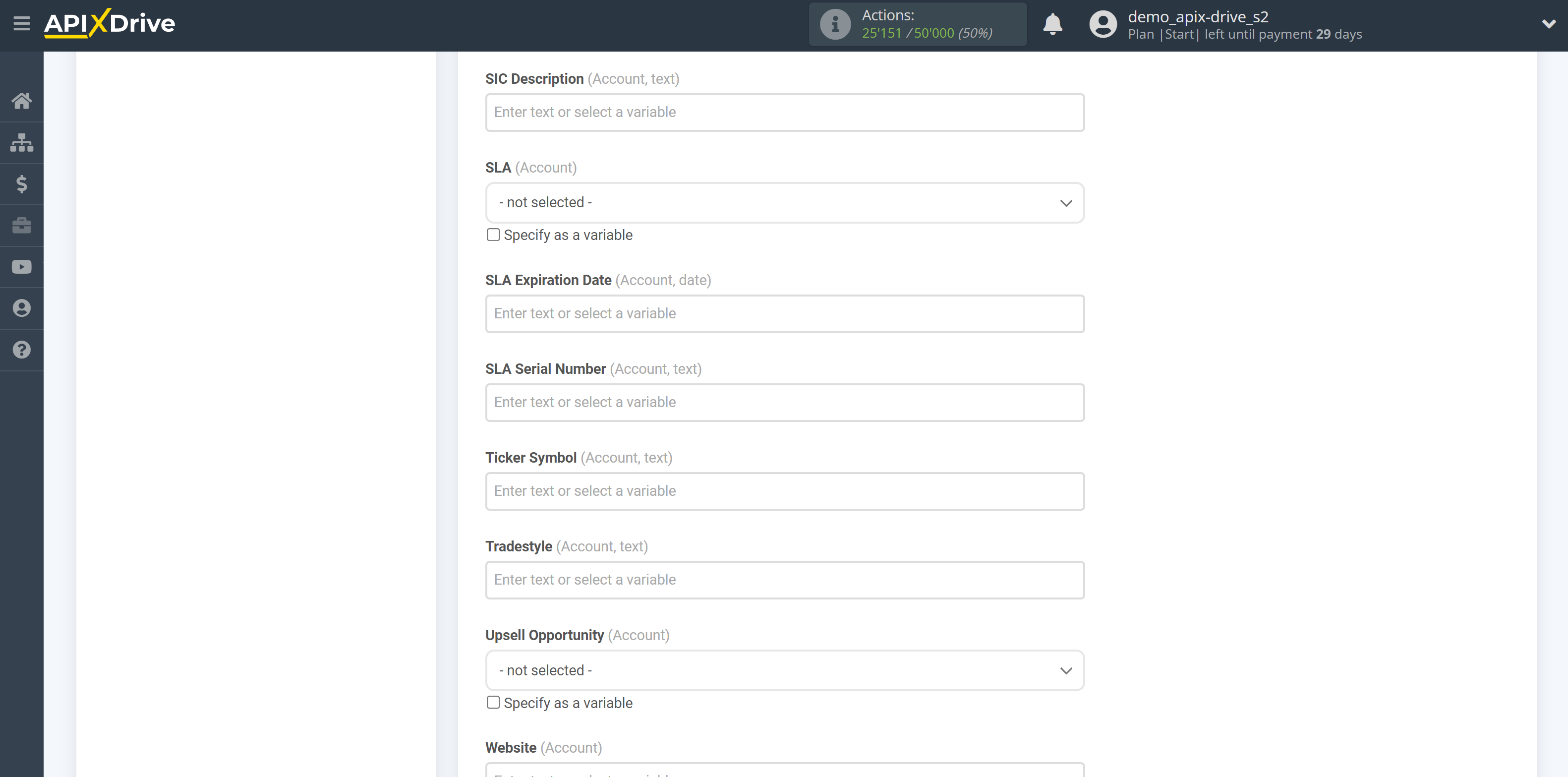 How to Connect Salesforce CRM as Data Destination | Assigning Fields