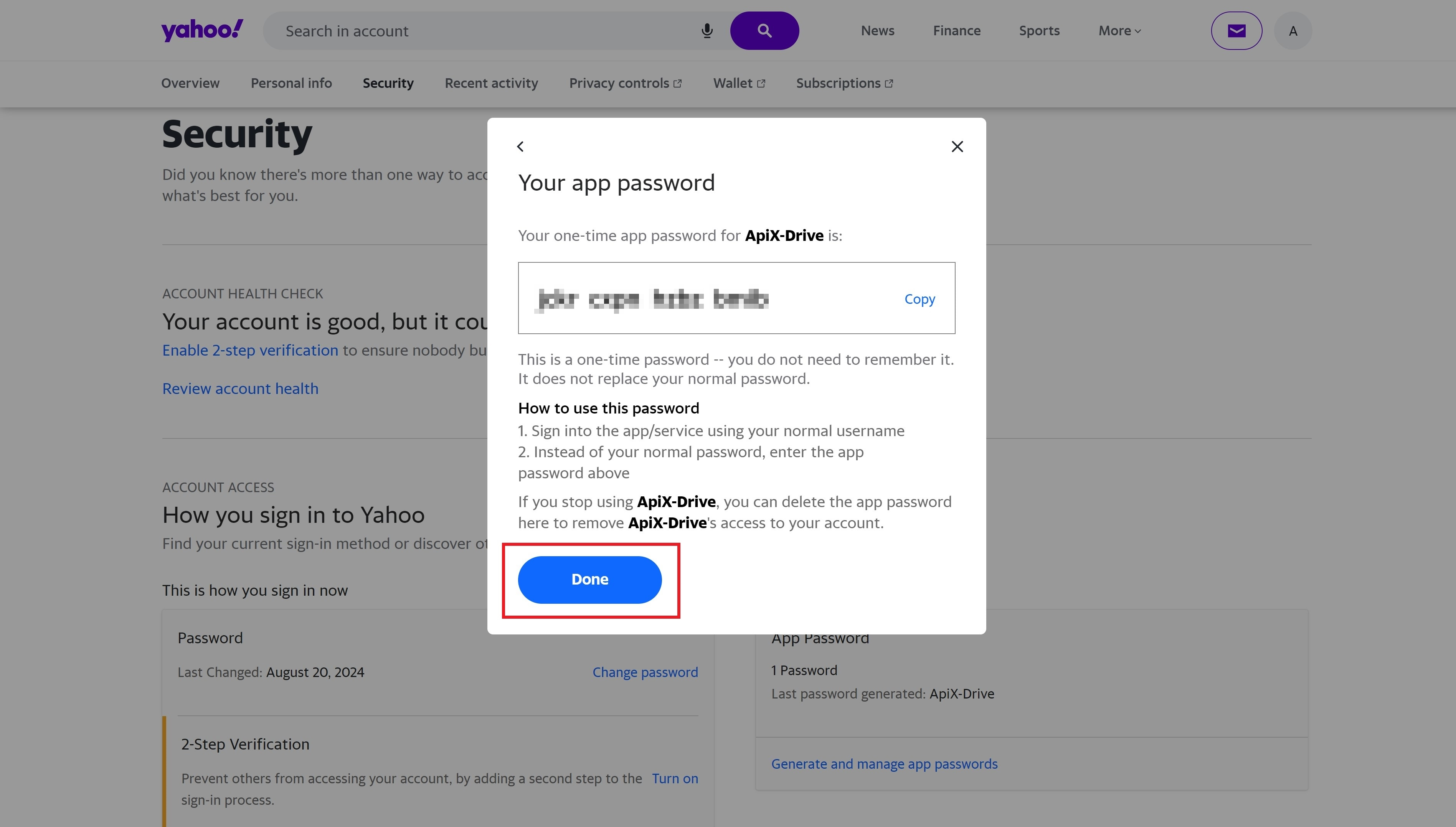 How to Connect Yahoo! as Data Source | Yahoo! account setup