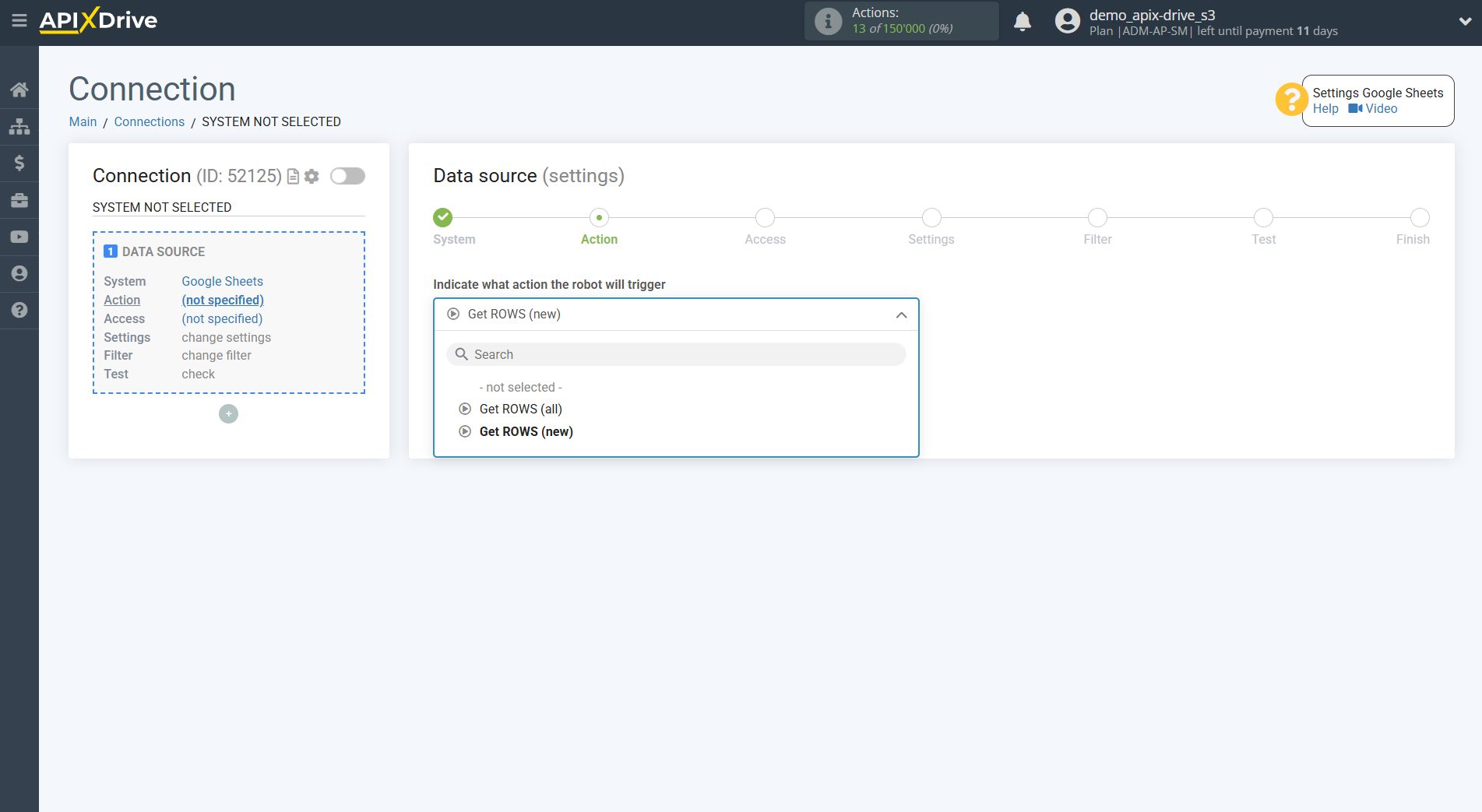 How to setup Messaggio Update Contact / Add Contact | Action selection in the source