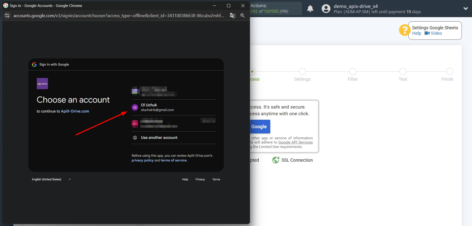 Setting Up Mistral AI in Google Sheets | Selecting a Data Source Account
